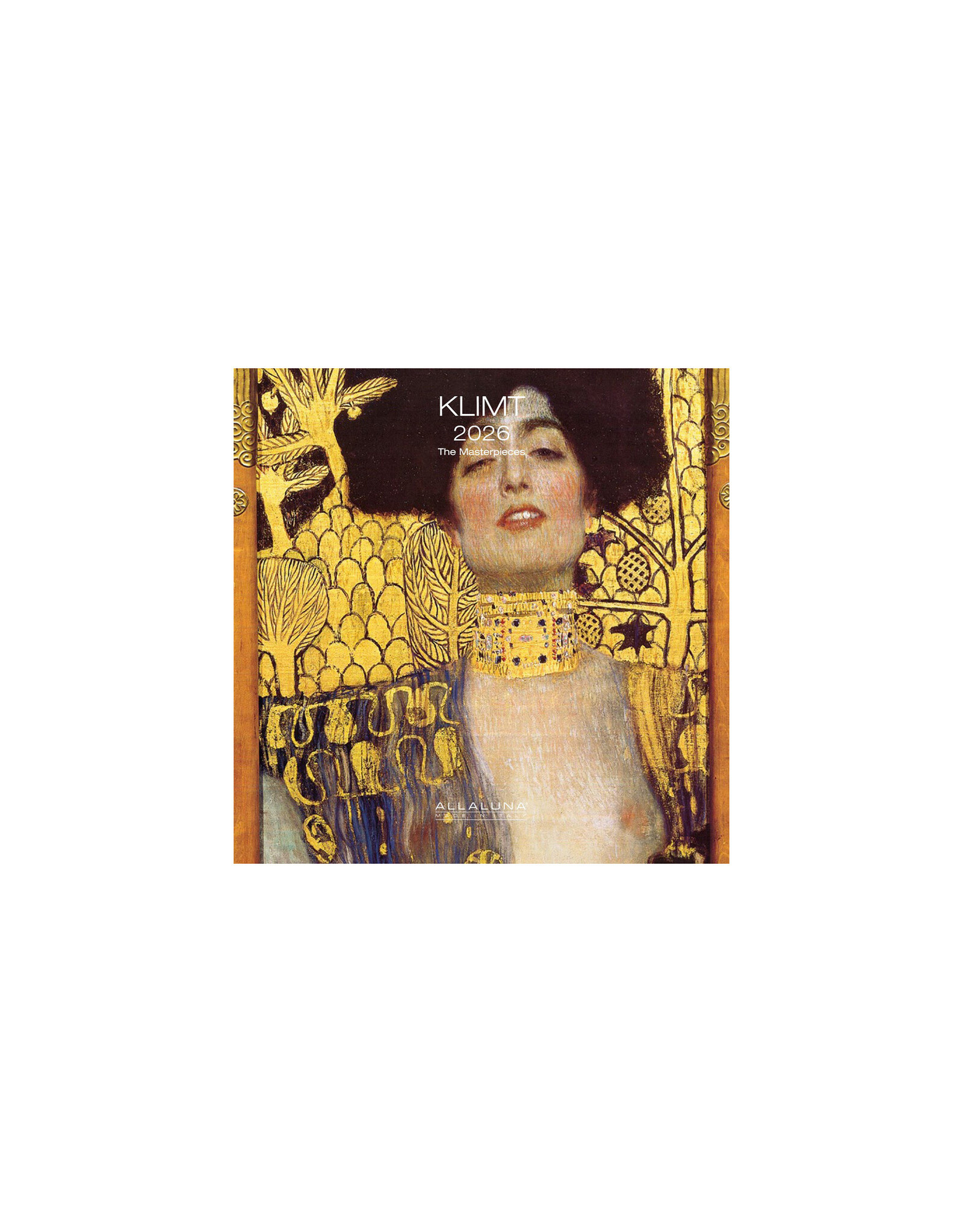 Allaluna Klimt 2026 7x7 Small Wall Calendar