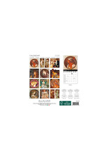 Allaluna Mucha 2026 7x7 Small Wall Calendar