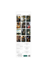 Allaluna Vermeer 2026 6.3x19.3 Long Wall Calendar