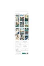 Allaluna Hiroshige 2026 6.3x19.3 Long Wall Calendar