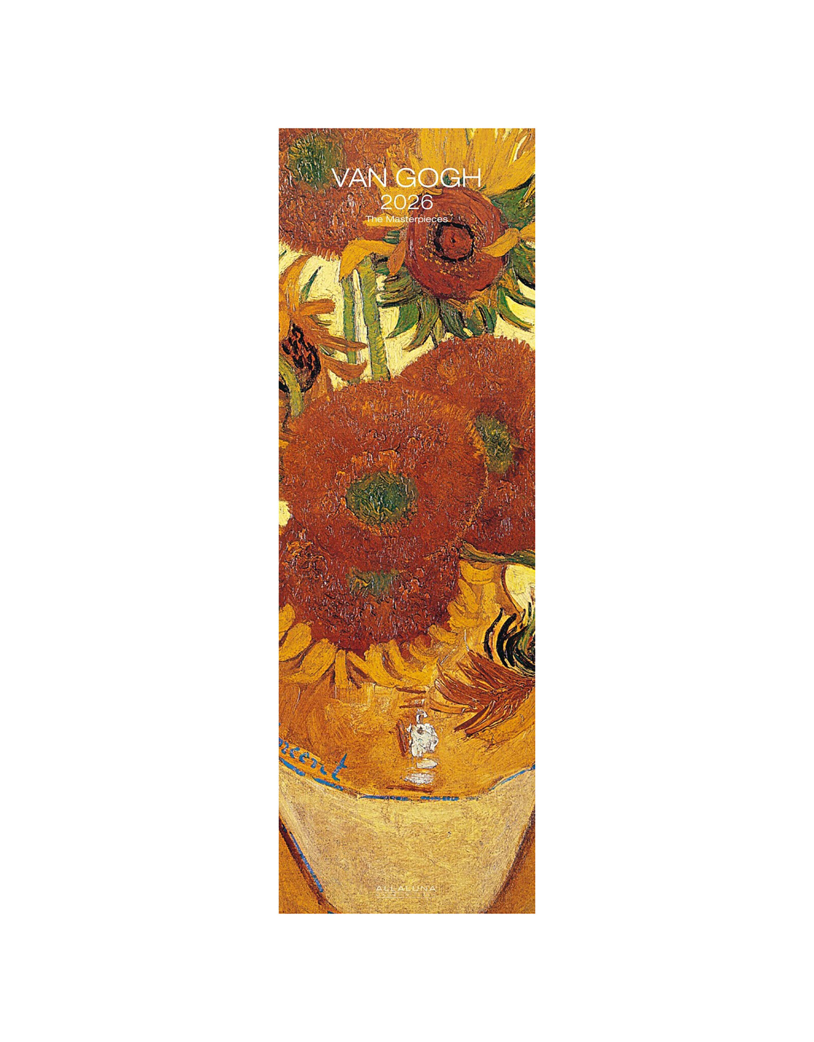 Allaluna Van Gogh 2026 6.3x19.3 Long Wall Calendar