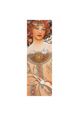 Allaluna Mucha 2026 6.3x19.3 Long Wall Calendar