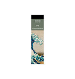 Allaluna Hokusai 2026 Bookmark Calendar