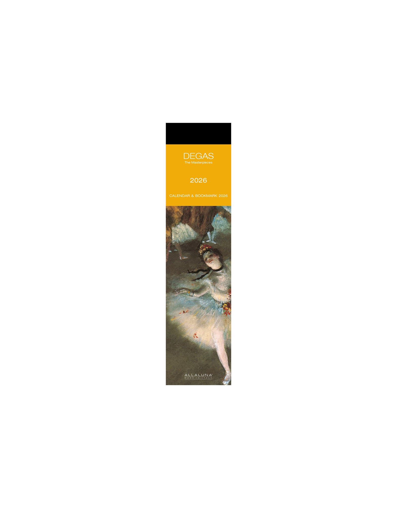 Allaluna Degas 2026 Bookmark Calendar