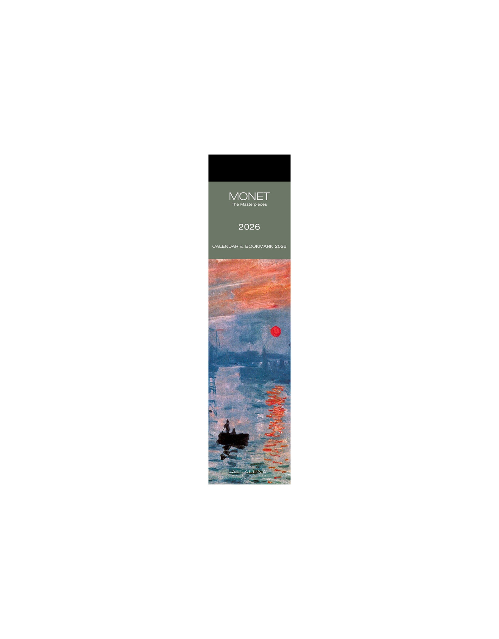 Allaluna Monet 2026 Bookmark Calendar