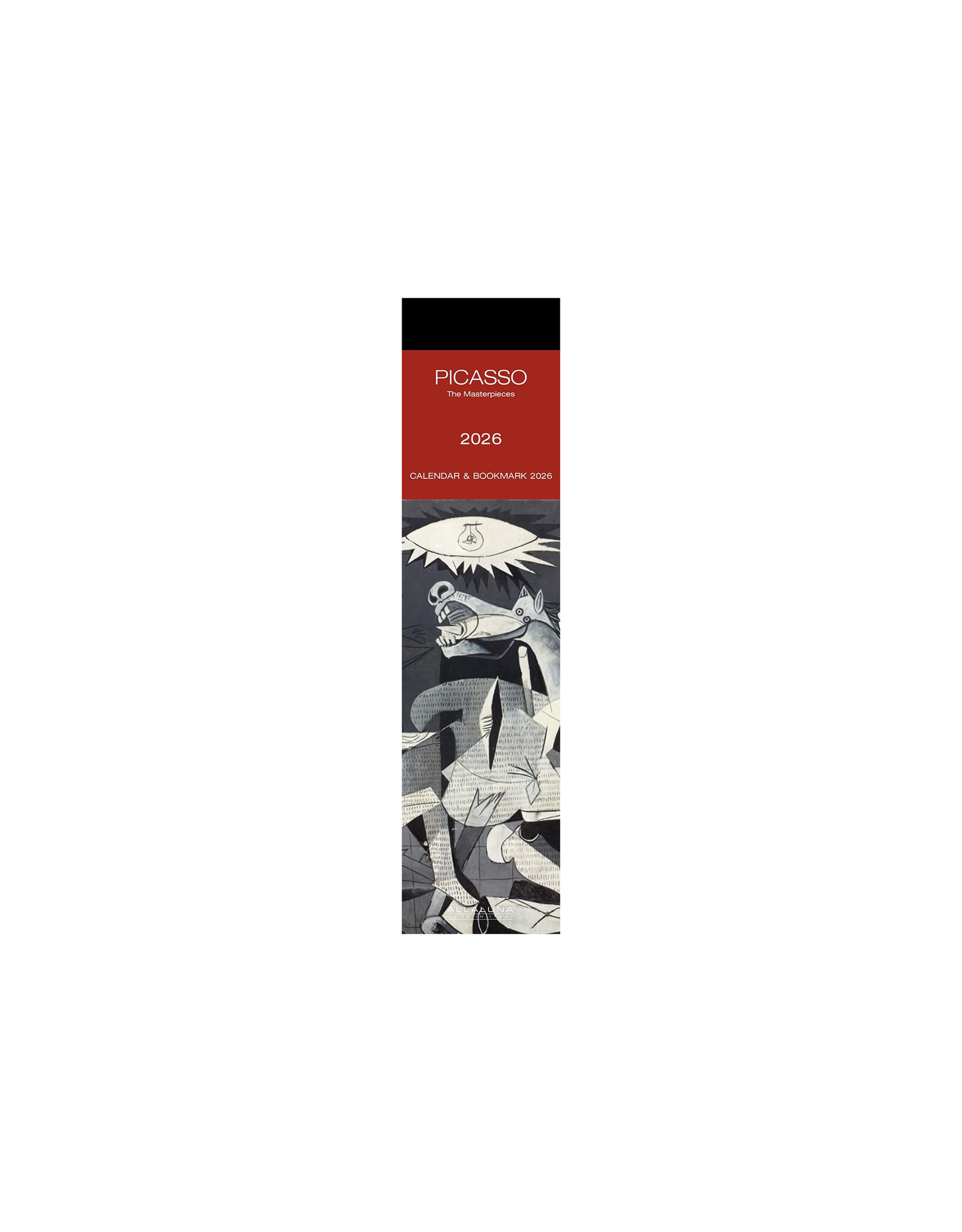 Allaluna Picasso 2026 Bookmark Calendar