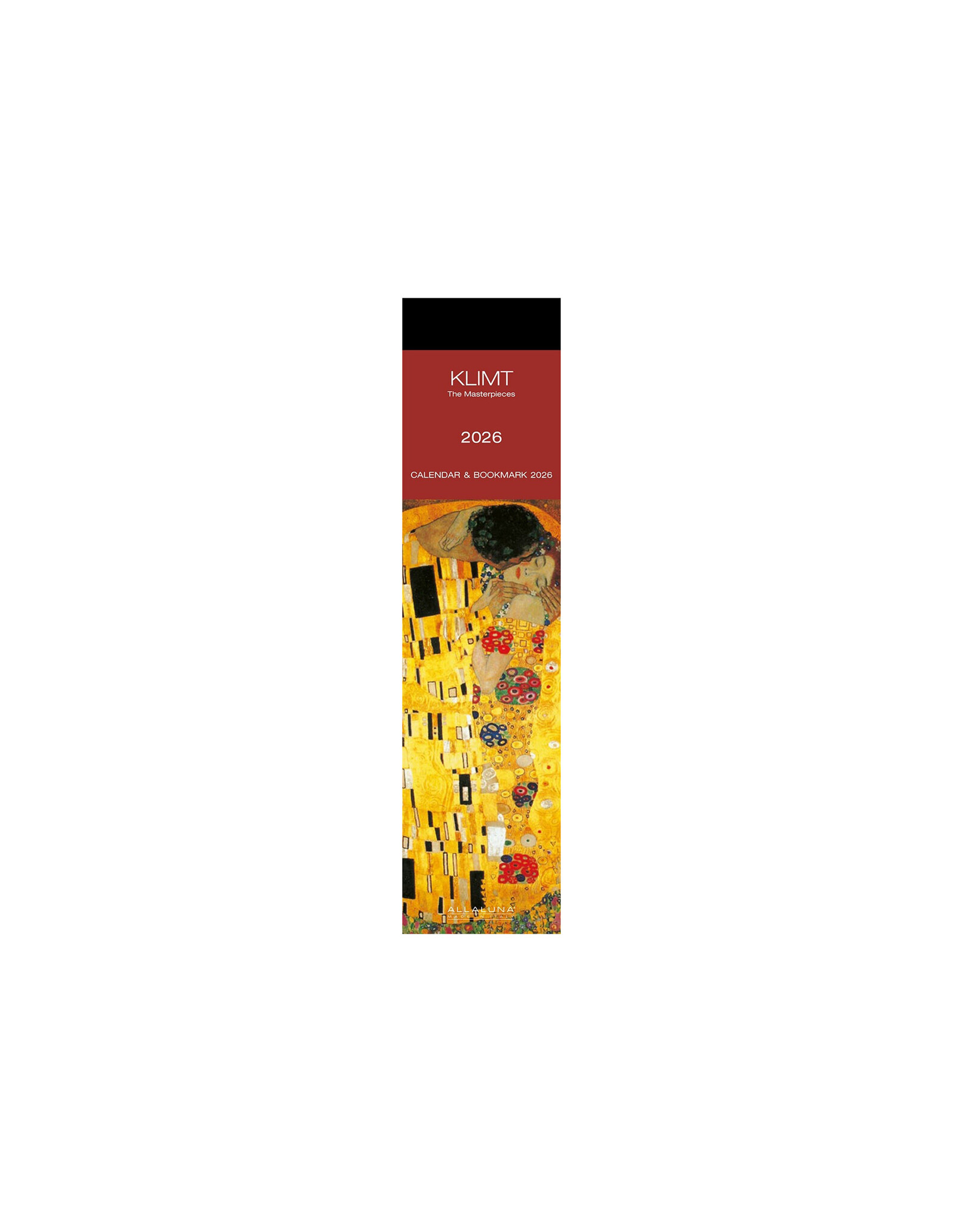 Allaluna Klimt 2026 Bookmark Calendar