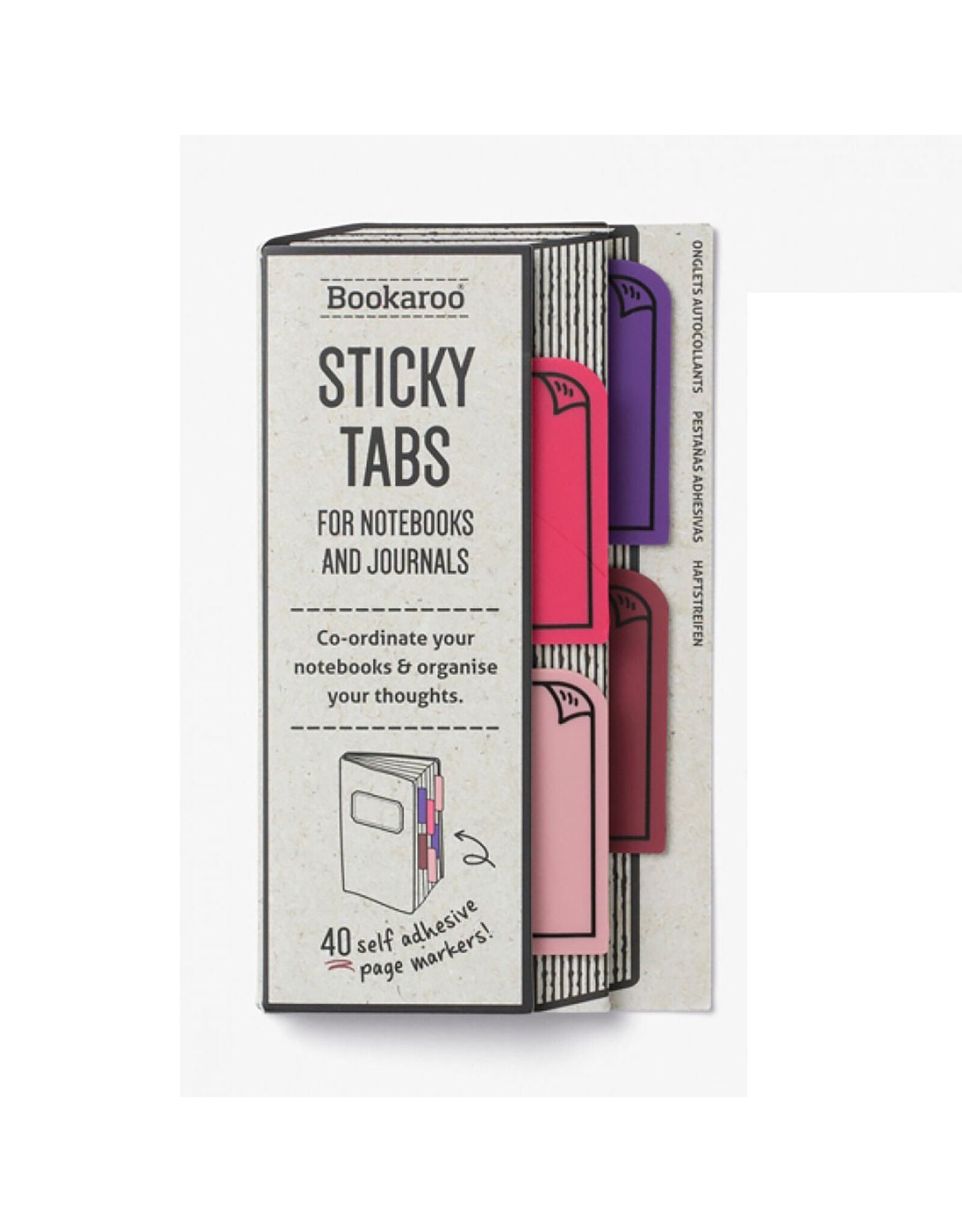 Pinks Bookaroo Sticky Tabs
