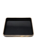 Small Vintage Maki-e Box with Landscape of Uji River and Byodo-In Temple