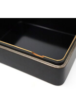 Small Vintage Maki-e Box with Landscape of Uji River and Byodo-In Temple