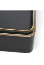 Small Vintage Maki-e Box with Landscape of Uji River and Byodo-In Temple