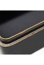 Small Vintage Maki-e Box with Landscape of Uji River and Byodo-In Temple