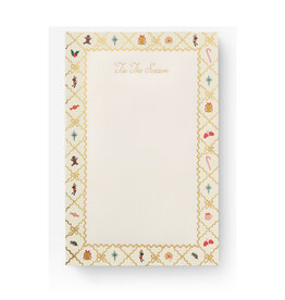 Rifle Paper Co. Holiday Argyle Notepad