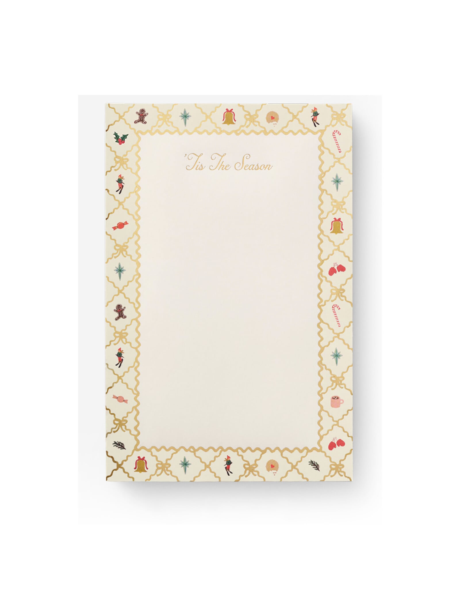 Rifle Paper Co. Holiday Argyle Notepad