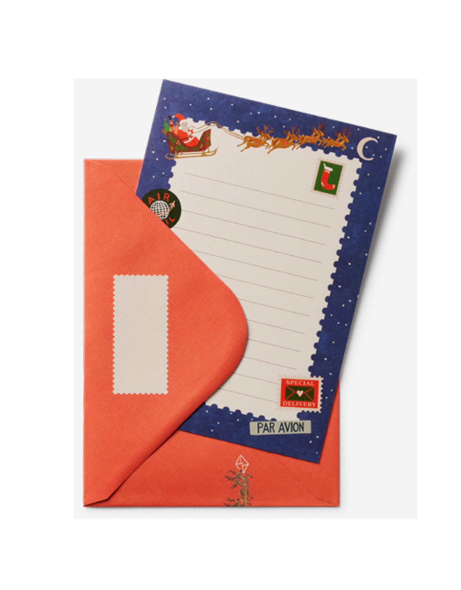 Rifle Paper Co. Letters to Santa Holiday Folio Stationery Set