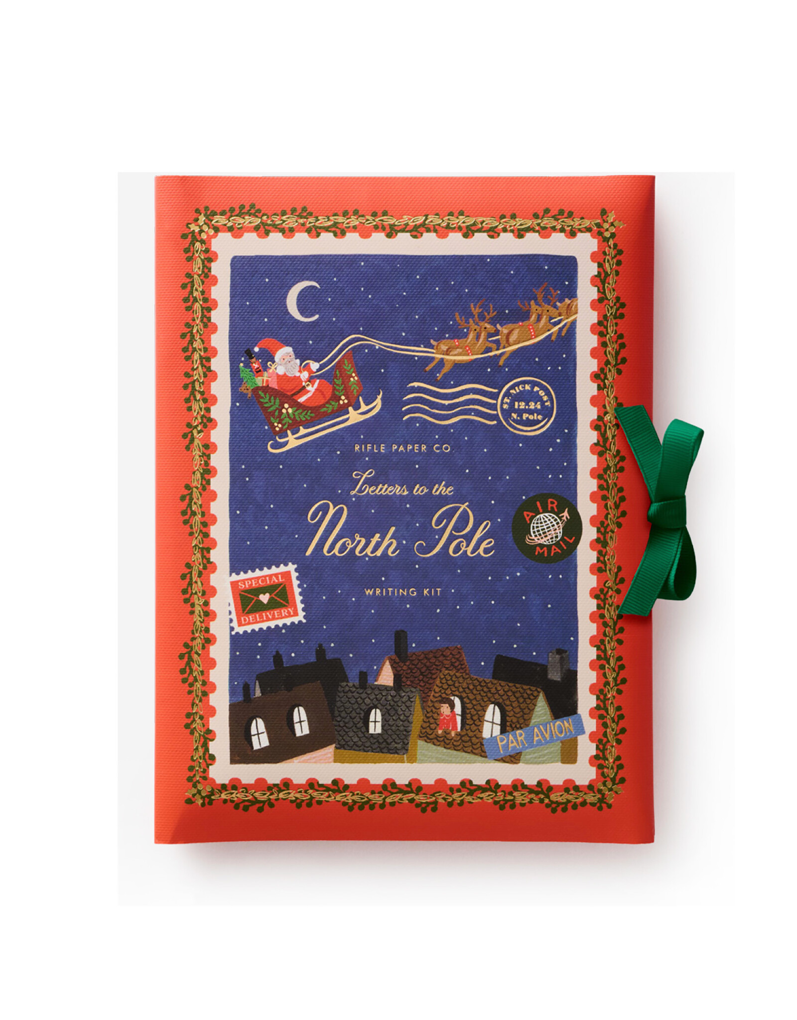 Rifle Paper Co. Letters to Santa Holiday Folio Stationery Set