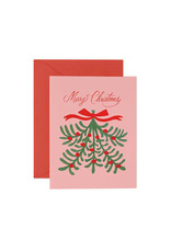 Rifle Paper Co. Merry Christmas Mistletoe A2 Christmas Notecards Boxed Set of 8