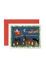 Rifle Paper Co. Over the Rooftops A2 Christmas Notecards Boxed Set of 8