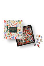 Rifle Paper Co. Nutcracker Sweets Stocking 500-Piece Holiday Jigsaw Puzzle