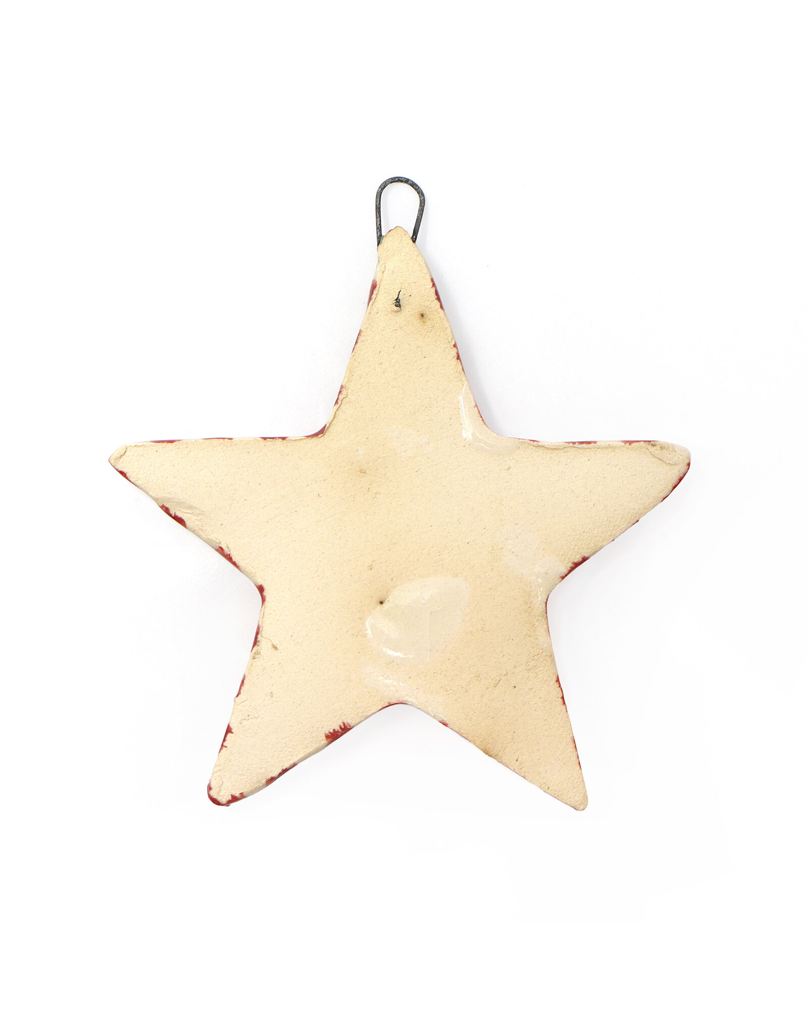 Atomic Girl Pottery Whimsical Star Hand-Made Ceramic Art Ornament