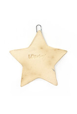 Atomic Girl Pottery Whimsical Star Hand-Made Ceramic Art Ornament