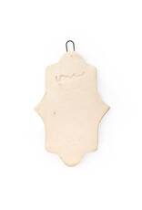 Atomic Girl Pottery Medium Whimsical Christmas Hand-Made Ceramic Ornament