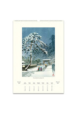 Cavallini Papers & Co. 2026 Wall Calendar Japanese Woodblocks