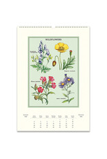 Cavallini Papers & Co. 2026 Wall Calendar Wildflowers