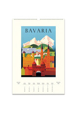 Cavallini Papers & Co. 2026 Wall Calendar Vintage Travel