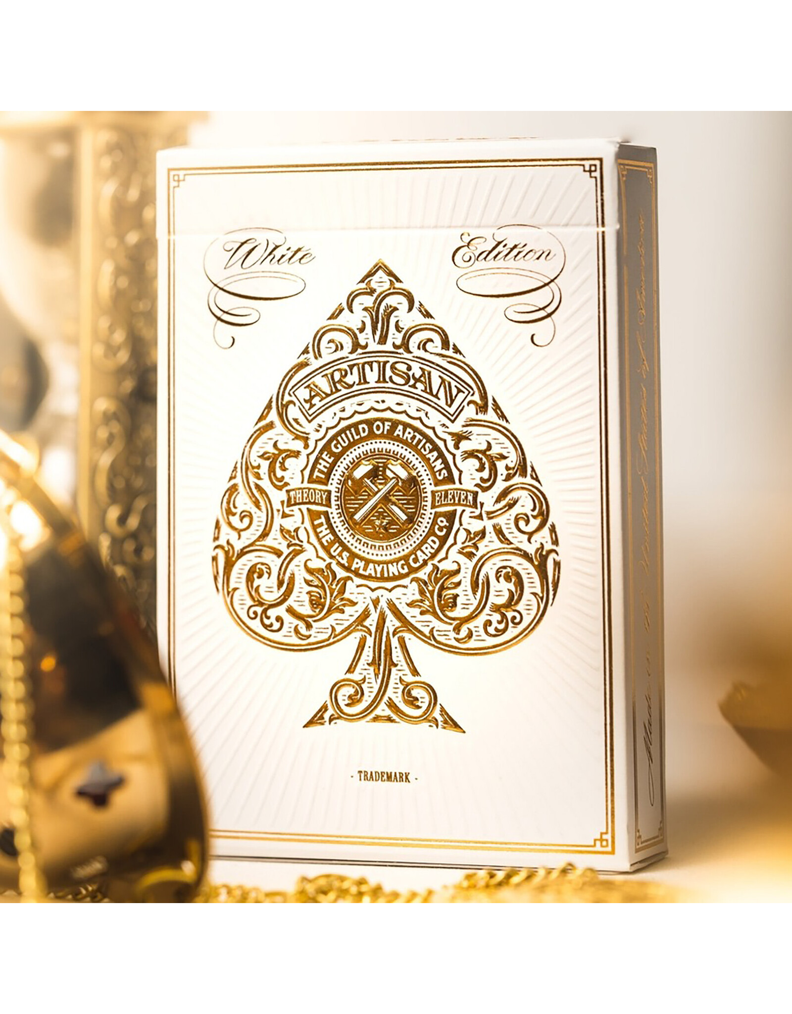 Theory 11 White Artisan Playing Cards
