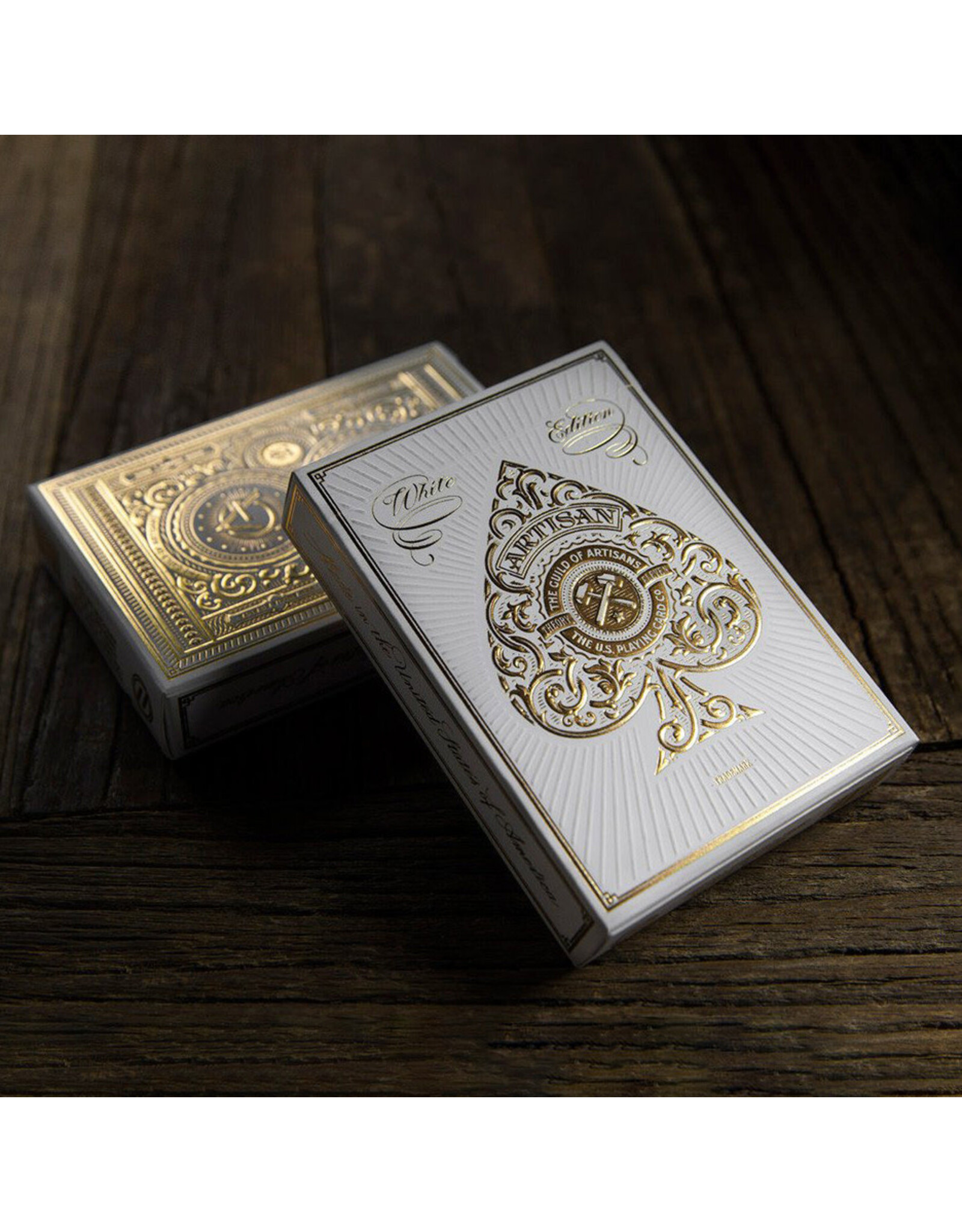Theory 11 White Artisan Playing Cards