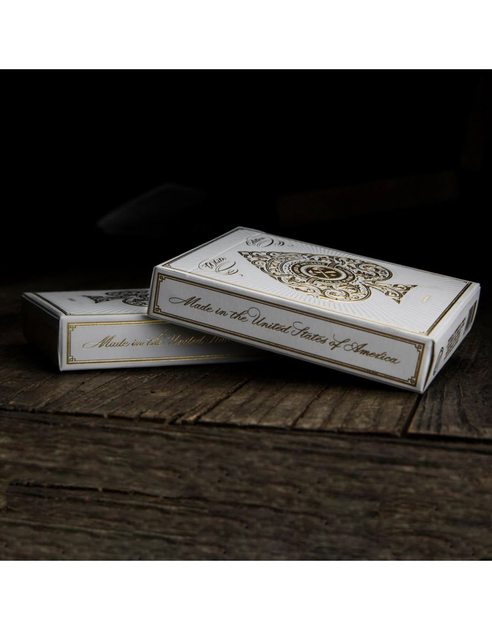 Theory 11 White Artisan Playing Cards