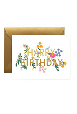 Rifle Paper Co. Wildwood Birthday A2 Notecard