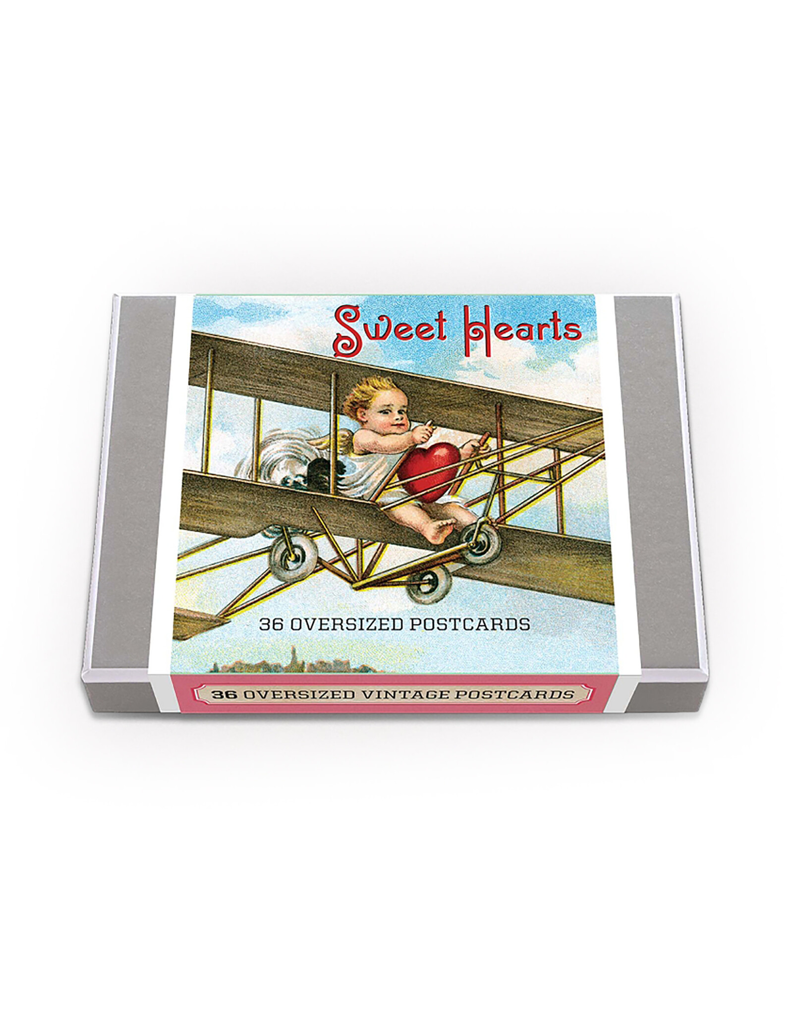 Laughing Elephant Sweet Hearts Postcard Box