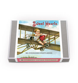 Laughing Elephant Sweet Hearts Postcard Box