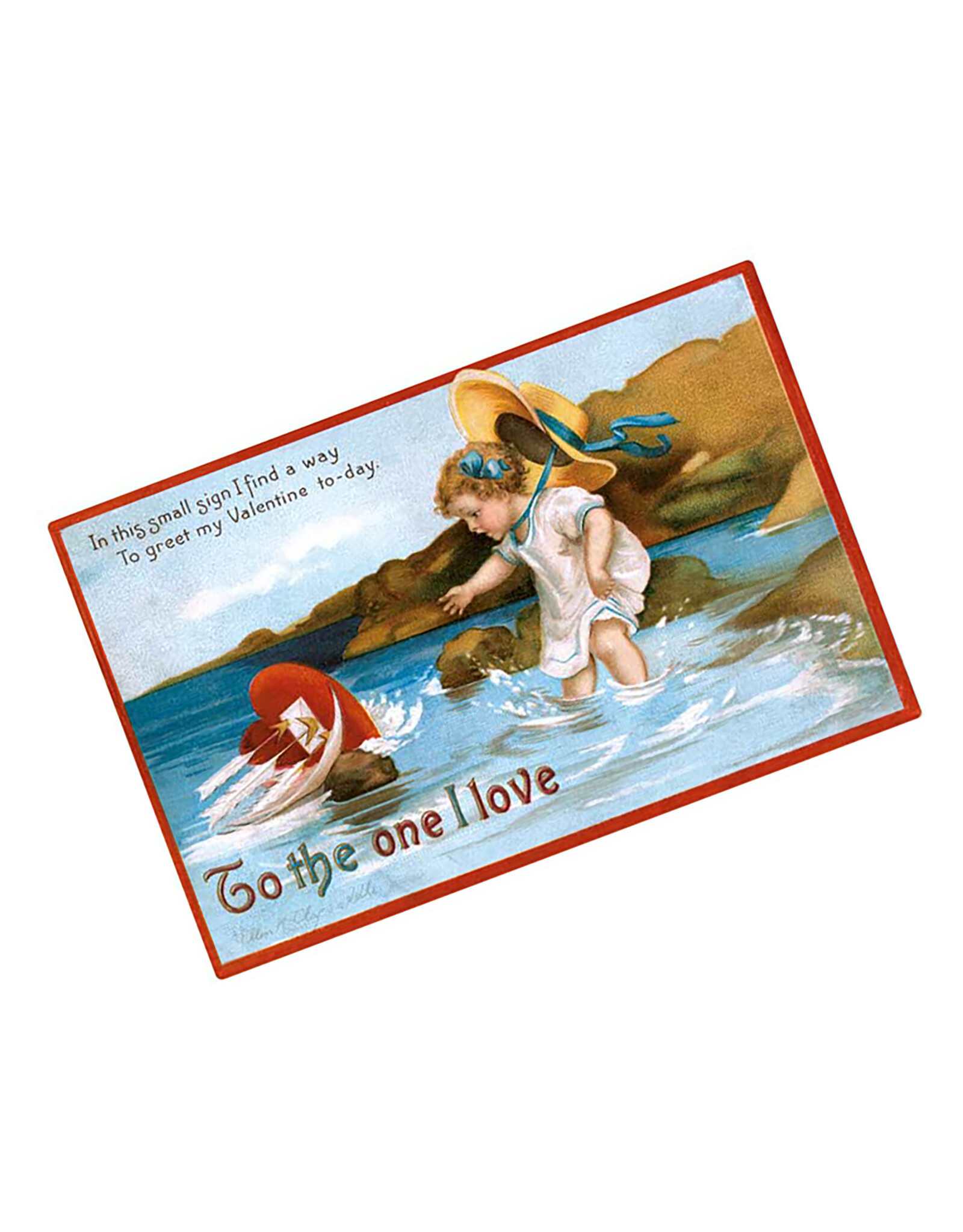 Laughing Elephant Sweet Hearts Postcard Box