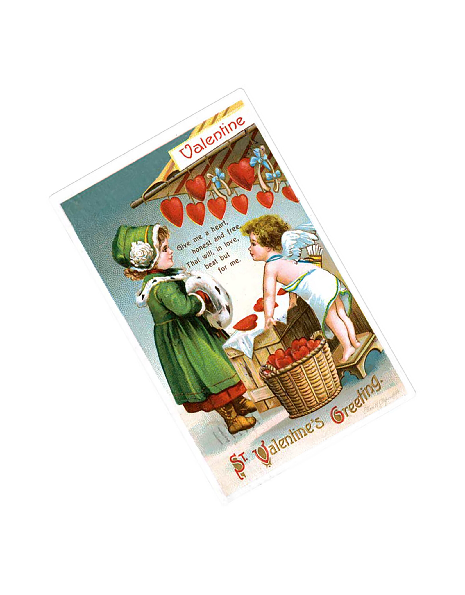 Laughing Elephant Sweet Hearts Postcard Box