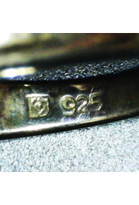 Sterling Ring with 5 Amethyst Baguettes