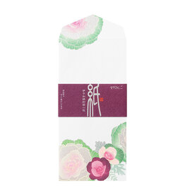 Midori Flowering Kale Silk-Printing 005 Envelope