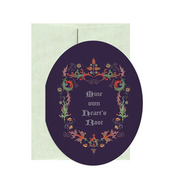 Open Sea Design Co. Mine Own Heart A2 Notecard