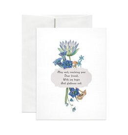 Open Sea Design Co. Victorian A2 Birthday Card