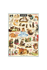 Cavallini Papers & Co. Wrap Vintage Cats 2