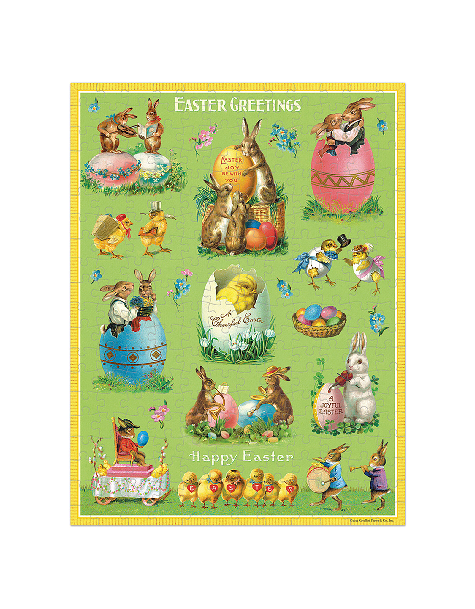 Cavallini Papers & Co. Easter Mini Puzzle