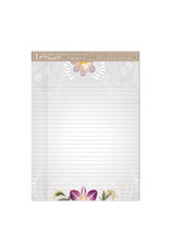 Papaya! Orchid Lace Legal Pad