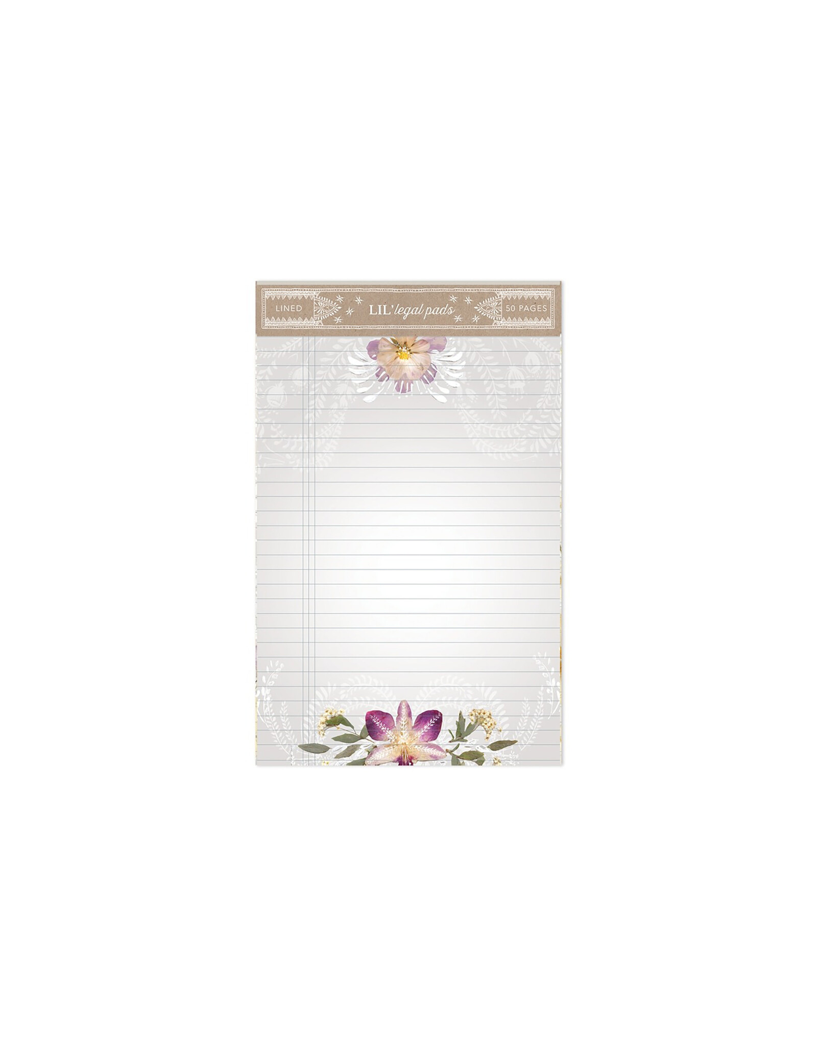 Papaya! Orchid Lace Little Legal Pad