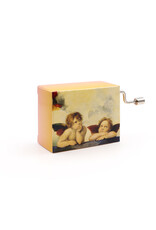 Fridolin Raphael Two Angels Ave Maria Great Painters Music Box