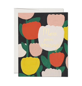 Red Cap Cards Amazing Tulips Mother's Day A2 Greeting Card