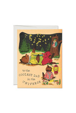 Red Cap Cards Coolest Dad A2 Greeting Card