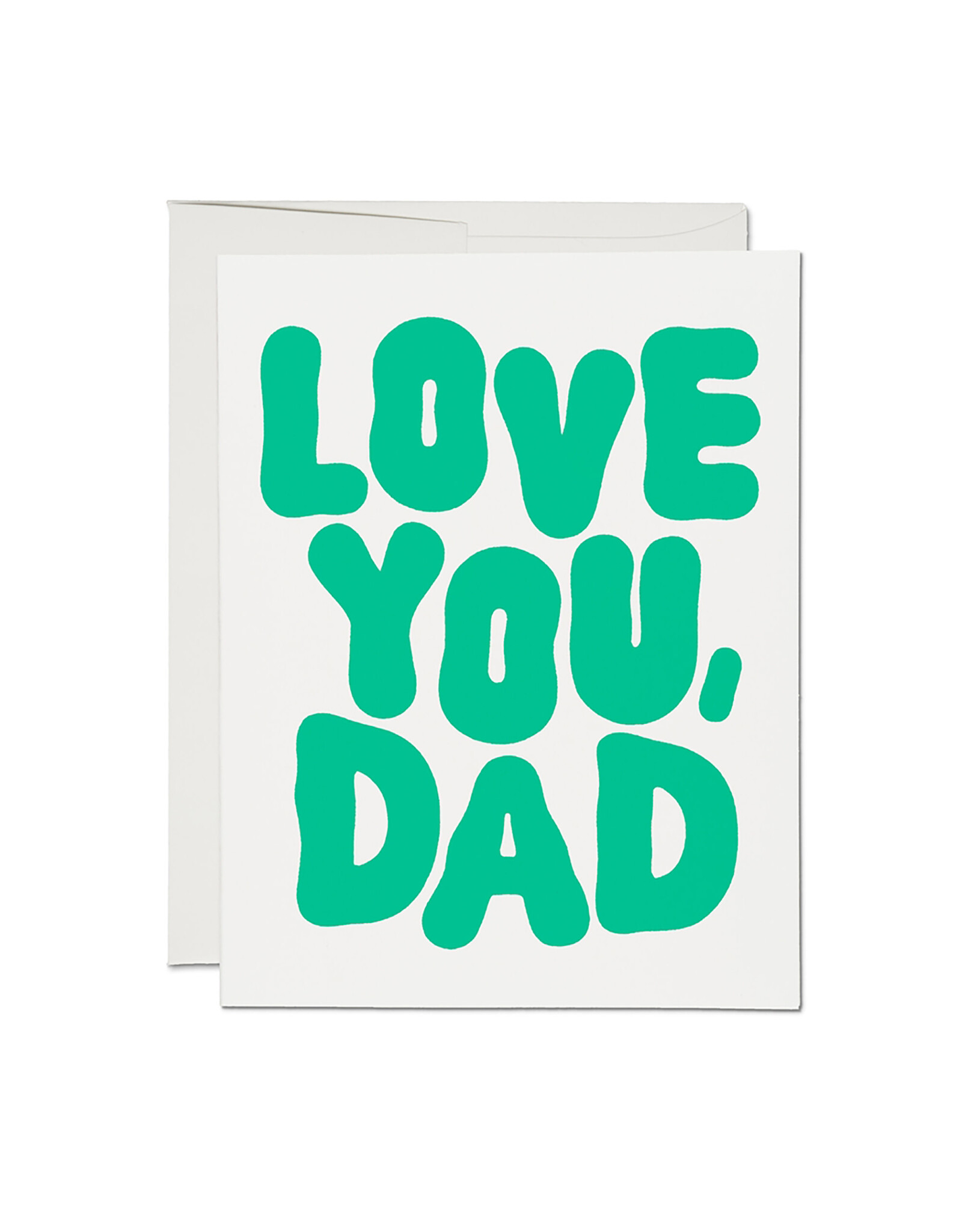 Red Cap Cards Love You, Dad Father's Day A2 Greeting Card