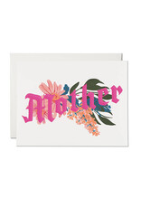 Red Cap Cards Tattoo Mother: Mother's Day A2 Greeting Card